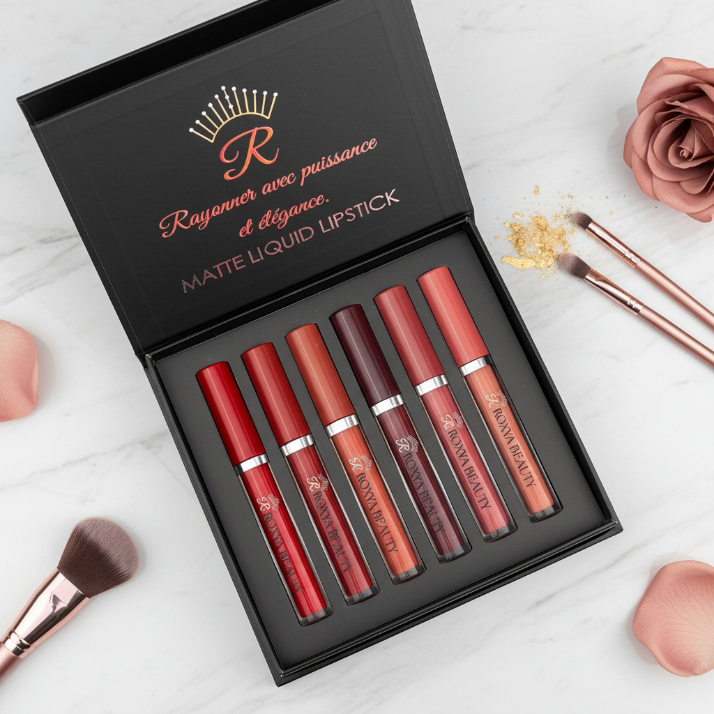 Roxya Beauty Seduct combo                             Matt Liquide lipstick
