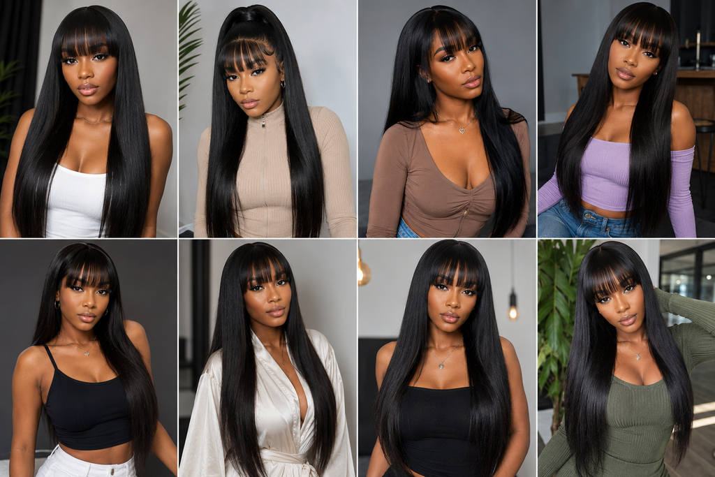 ROXYA BEAUTY HAIR COLLECTION #612

Perruque Lace Wig 3x1 Lisse avec Frange human hair