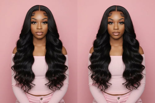 Roxya Beauty hair collection #254 Vague de corps dentelle avant perruques cheveux humains 13x4 cheveux humains pré plumé vague de corps frontale